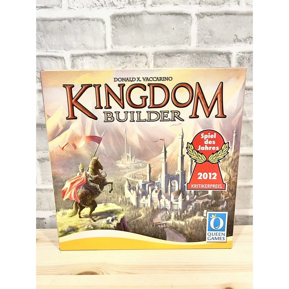Kingdom Builder Strategy Board Game by Queen Games Complete EUC